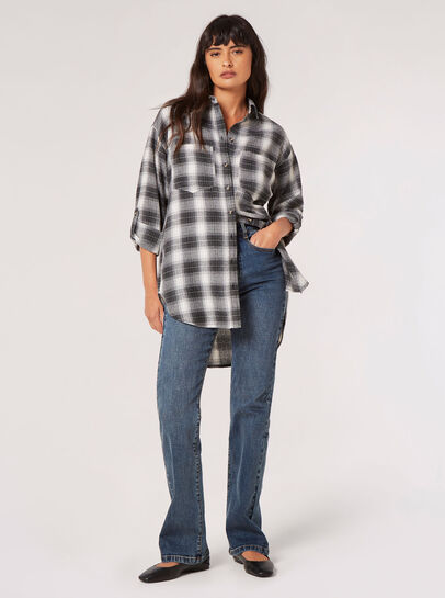 Plaid Oversized Shirt