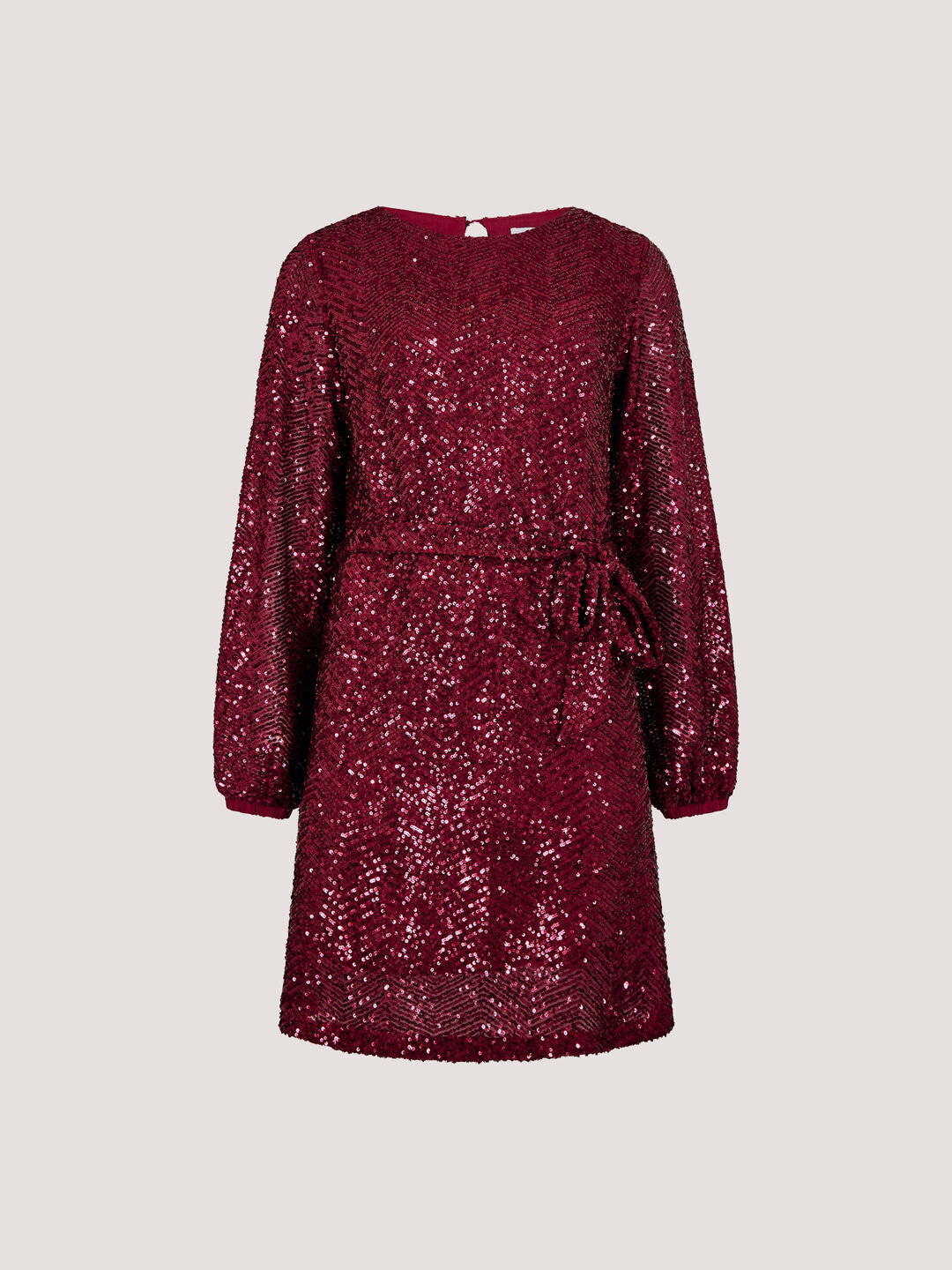 slim fit dress slacks Burgundy Glitter Tulle main image 1