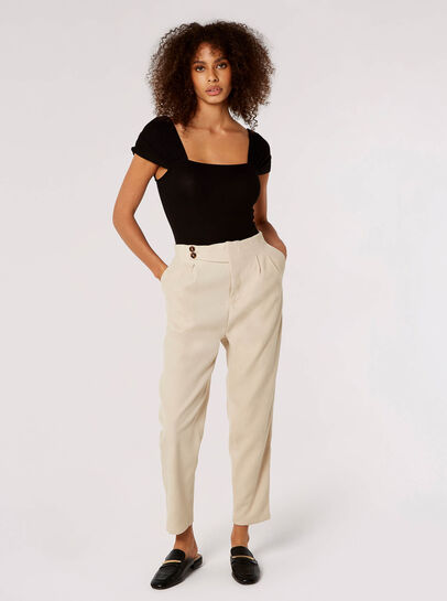 Ribbed Jersey Bodysuit
