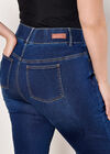Curve Lola High-Waist Flare Jeggings, Blue, large