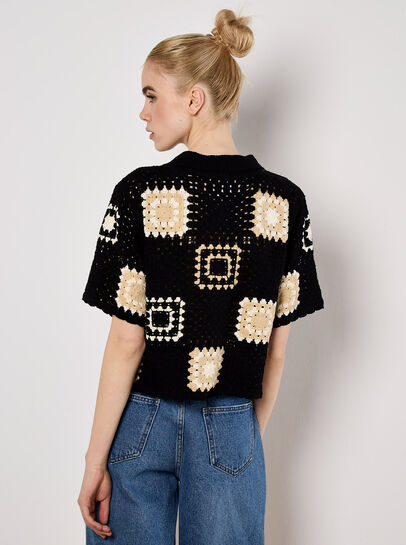 Crochet Squares Top