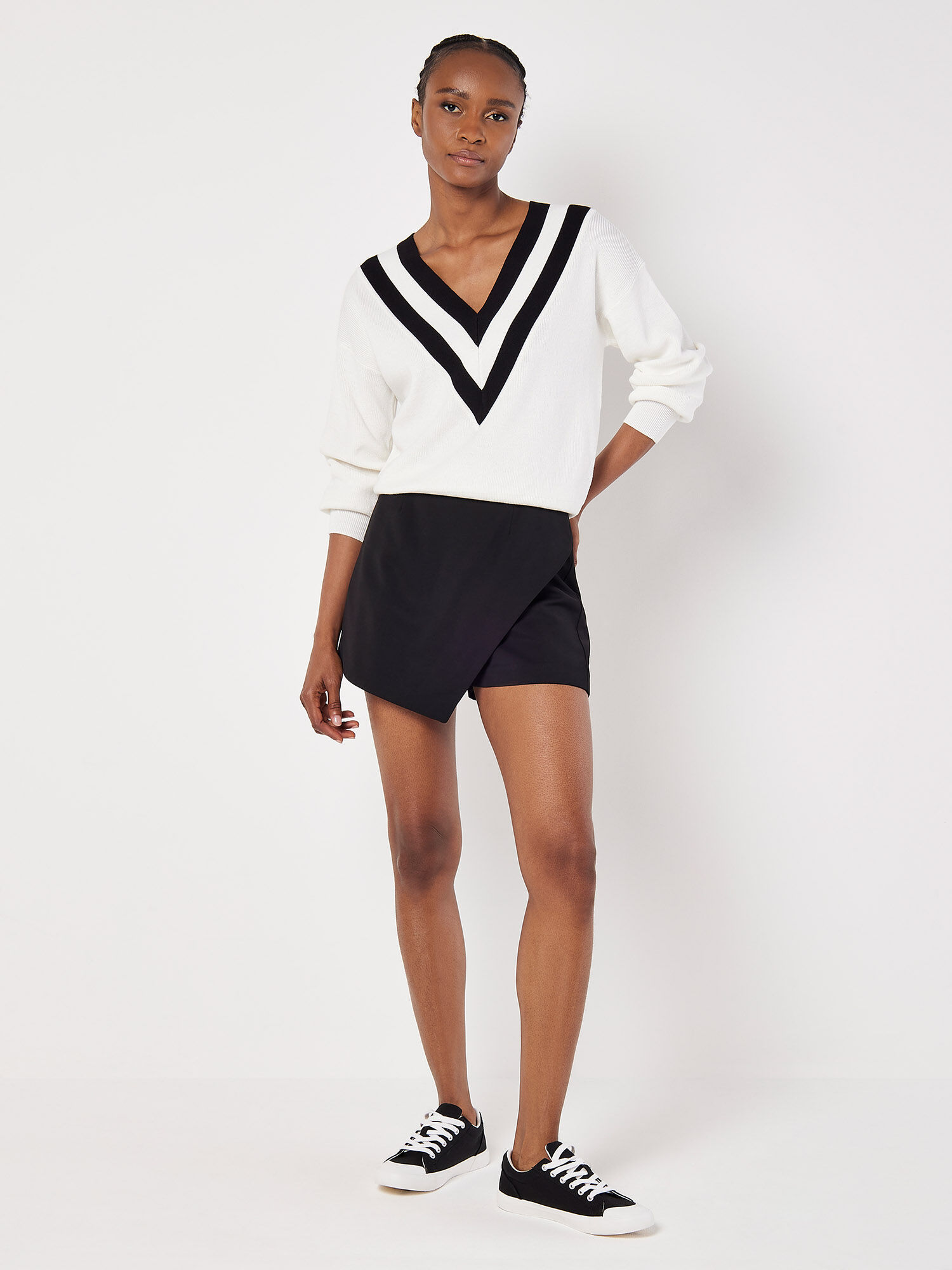 V neck cricket jumper new arrivals