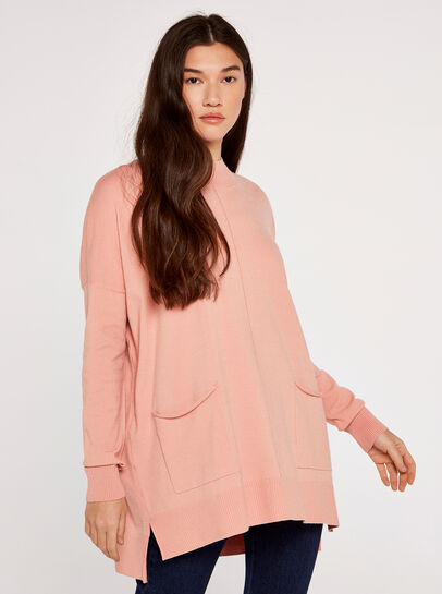 Soft Oversized Pocket Jumper