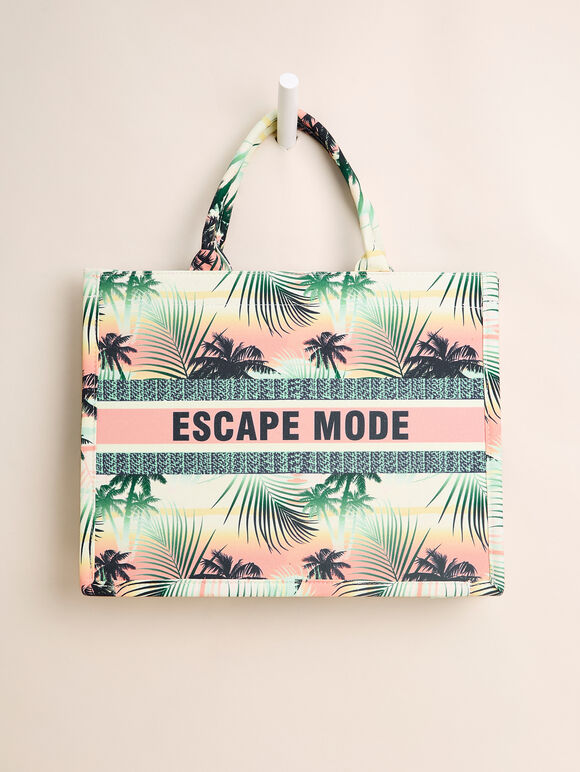 Escape Mode Cotton Fabric Bag, Assorted, large