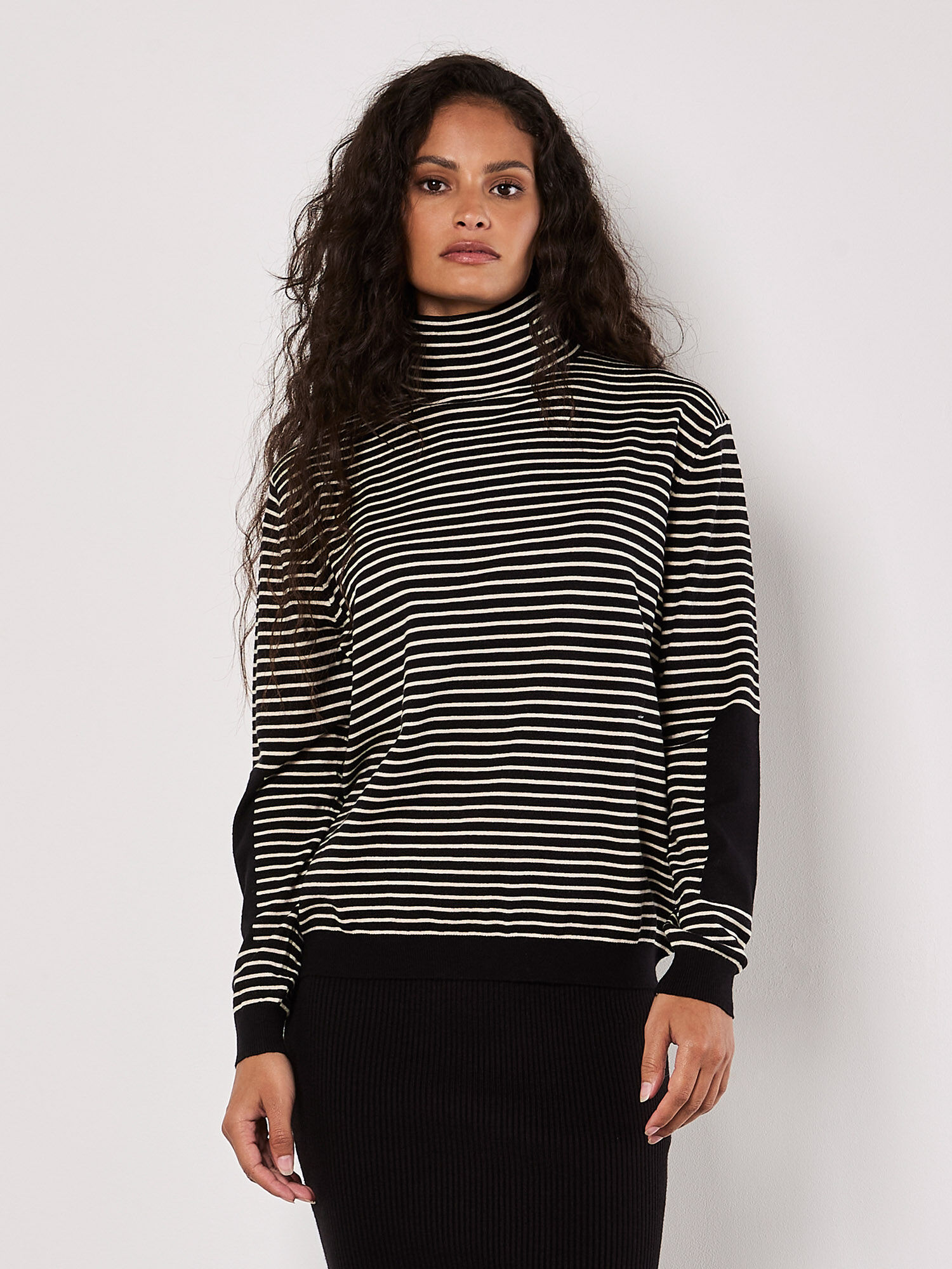Black cowl jumper store