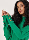 Soft Touch Cocoon Mini Dress, Green, large