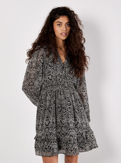 Paisley Mini Dress