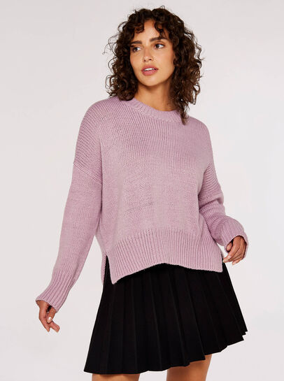 High Low Oversize Jumper