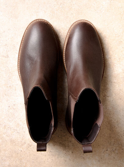 Leather Chelsea Boots