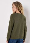 Lightweight Cotton Jumper, Khaki, large