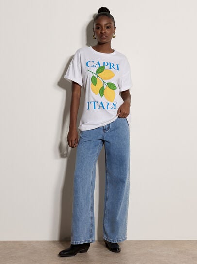 Capri Italy Lemon T-Shirt