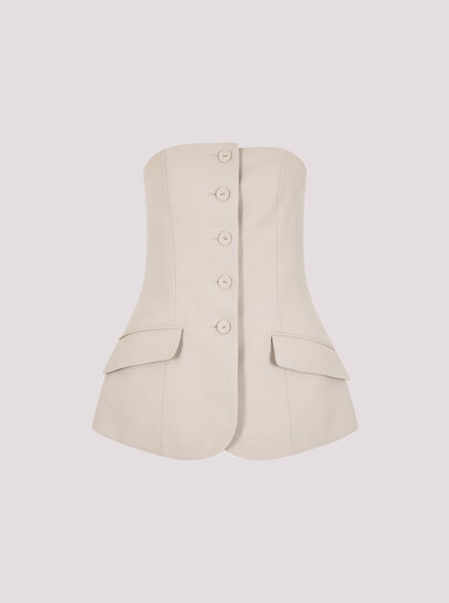 Tailored Bandeau Waistcoat
