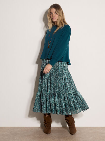 Soft Oversized Batwing Jumper