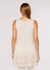 Vintage Floral Lace  Dress, Stone, large
