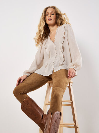 Suedette Leggings