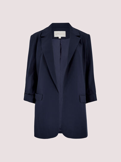 Turn up Sleeve Blazer