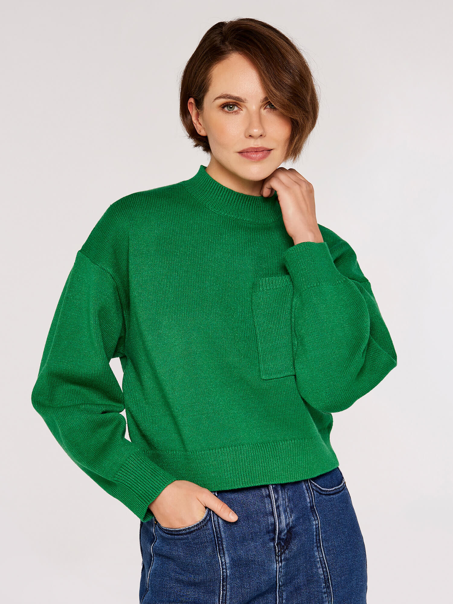 Ladies jumpers with pockets sale