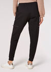 Pantalon de jogging cargo à jambe étroite, noir, grand