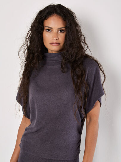 Soft Touch Ruched Top