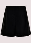 Twill Mix Shorts, Black, large
