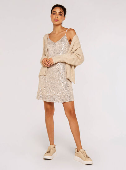 Sequin Cami Mini Dress