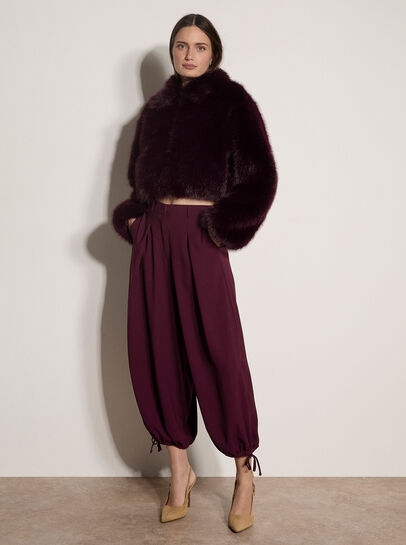 Luxe Faux Fur Short Jacket