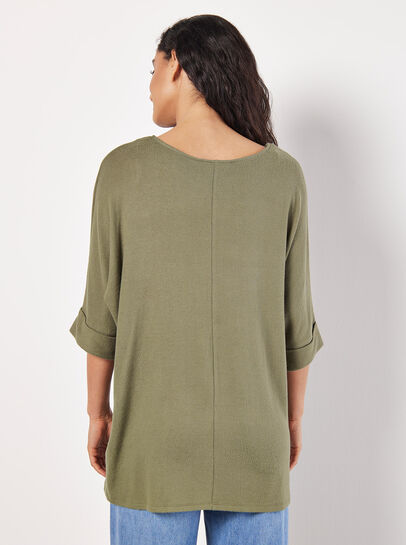 Soft Touch Batwing Top