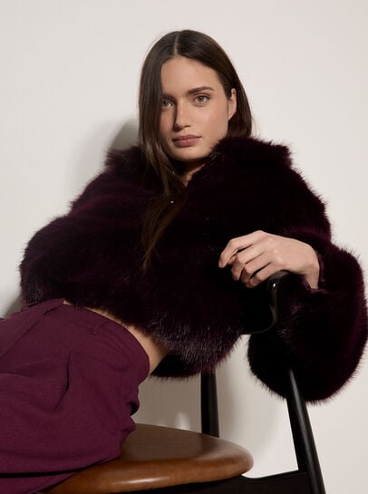 Luxe Faux Fur Short Jacket