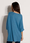 Soft Touch Batwing Top, Sky Blue, large