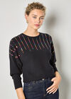 Rainbow Sequin Soft Jumper, Assorted, large