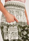 Elephant Border Jogger, Mint, large
