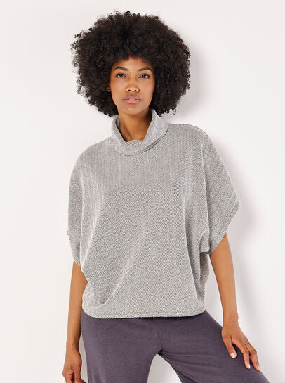 Batwing Chevron Knitted Top