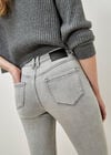 Sienna Skinny Fit Light Wash Jeans, Grey, large