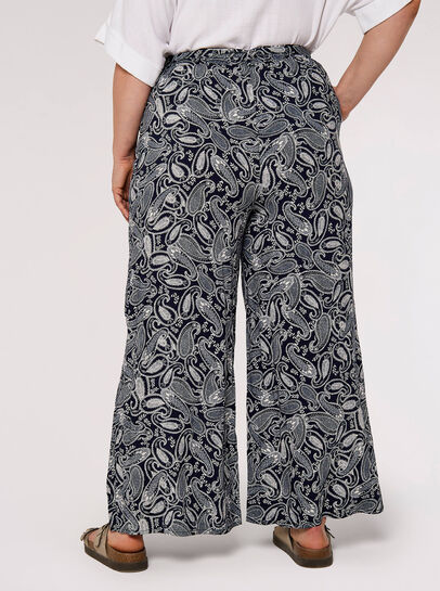 Curve Paisley Palazzo Trouser