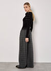 Pearl Embellished Fine Knit Jumper, Black, large