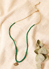 Emerald Semi-Precious Necklace, Green, large