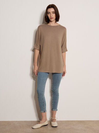 Soft Touch Batwing Top