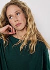 Pure Cotton Oversized Top, Green, large