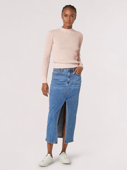 3D Textured Knitted Jumper