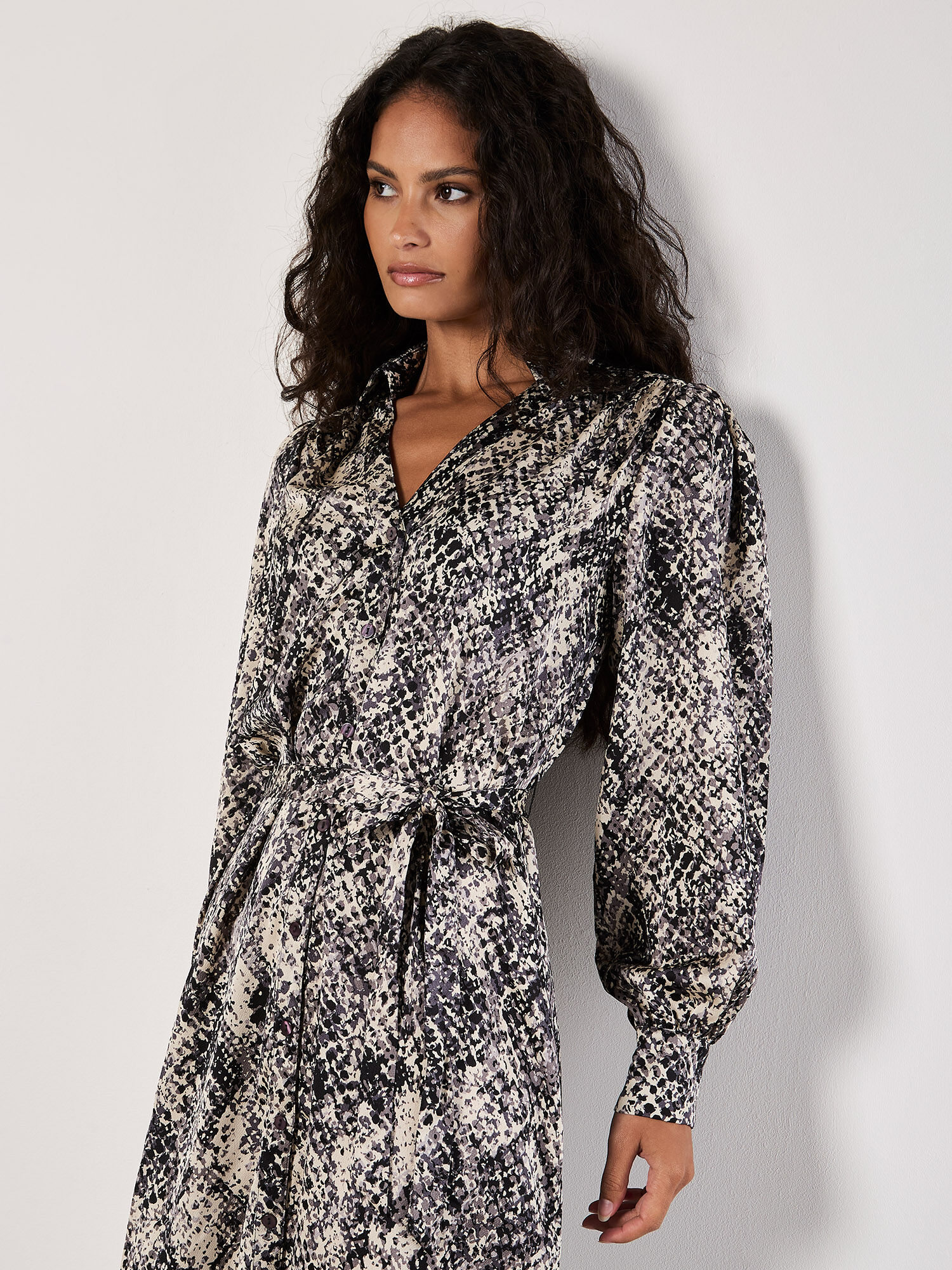 Grey snakeskin dress cheap