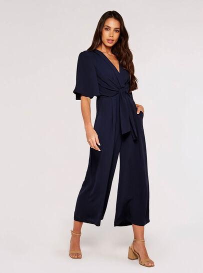 Tie Front Jumpsuit