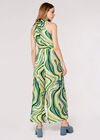Retro Wave Jumpsuit, Green, large