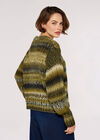 Chunky Knit Jumper, Green, large