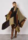 Boho Pattern Blanket Cape, Assorted, large