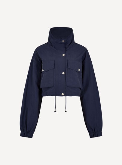 Sporty Cropped Jacket