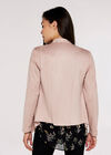 Waterfall Suedette  Shrug, Pink, large