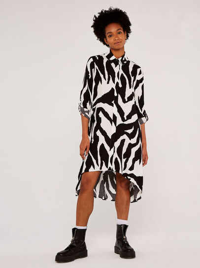 Zebra Oversized Dress