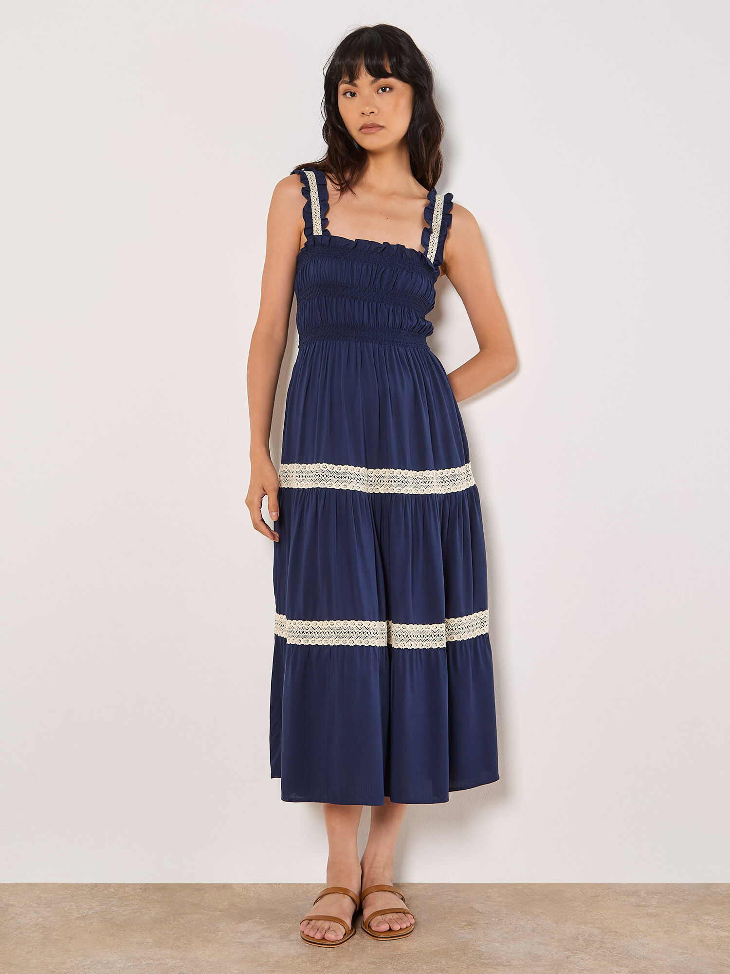 トップス THE SHISHIKUI Crochet / Navy ザシシクイCrochet / NAVY