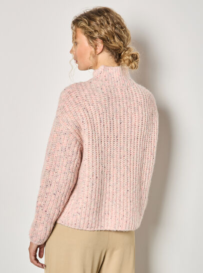 Fisherman Knit Flecked Jumper