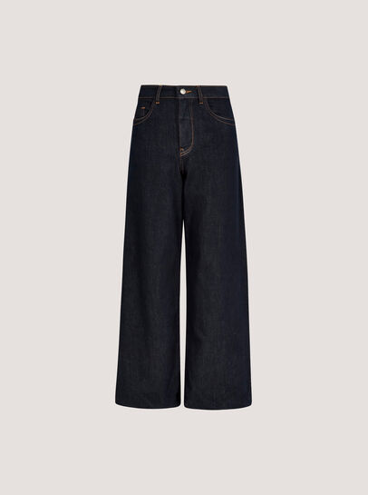 Isla Wide Leg Dark Wash Jeans